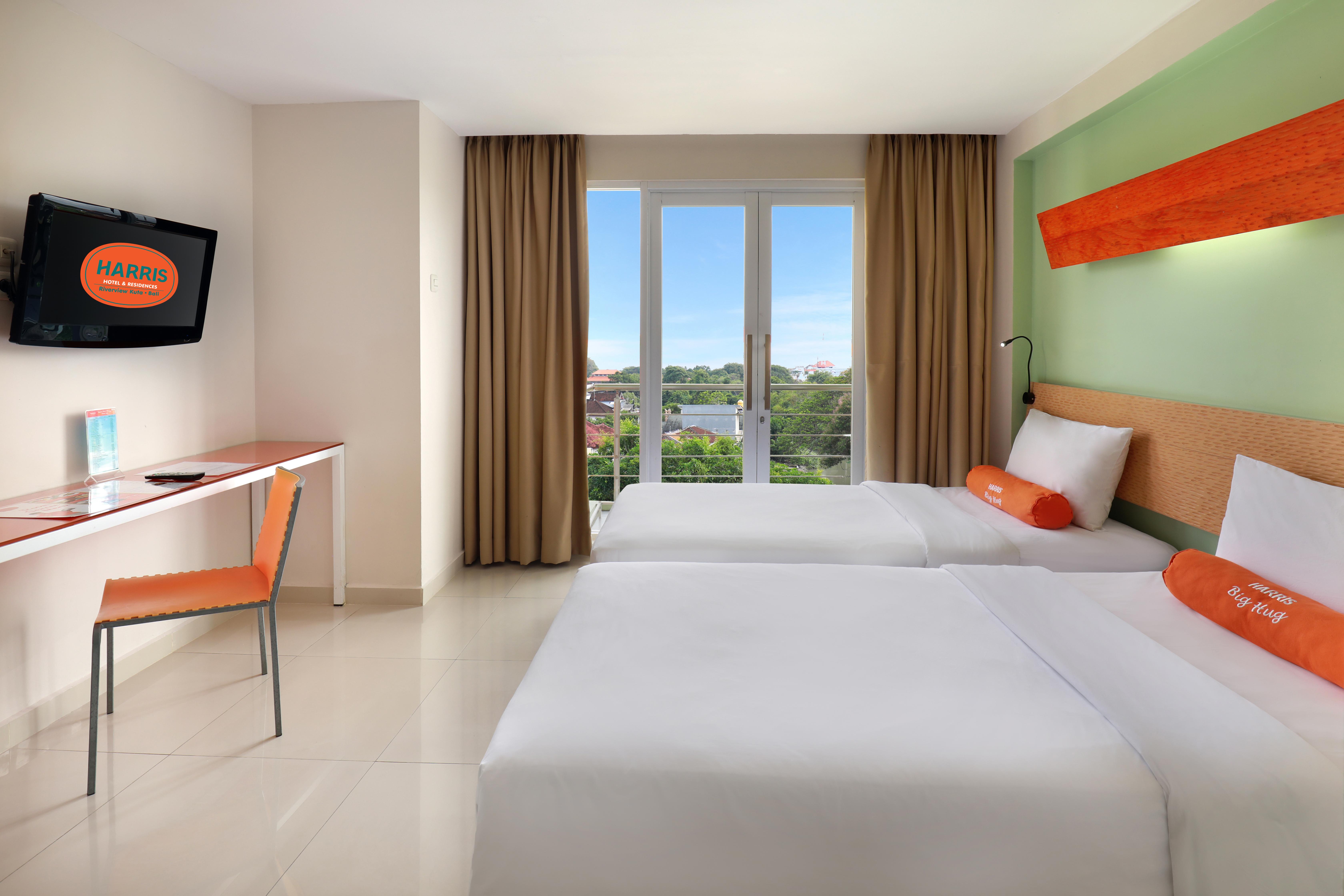 Harris Hotel & Residences Riverview Kuta, Bali 꾸따 외부 사진