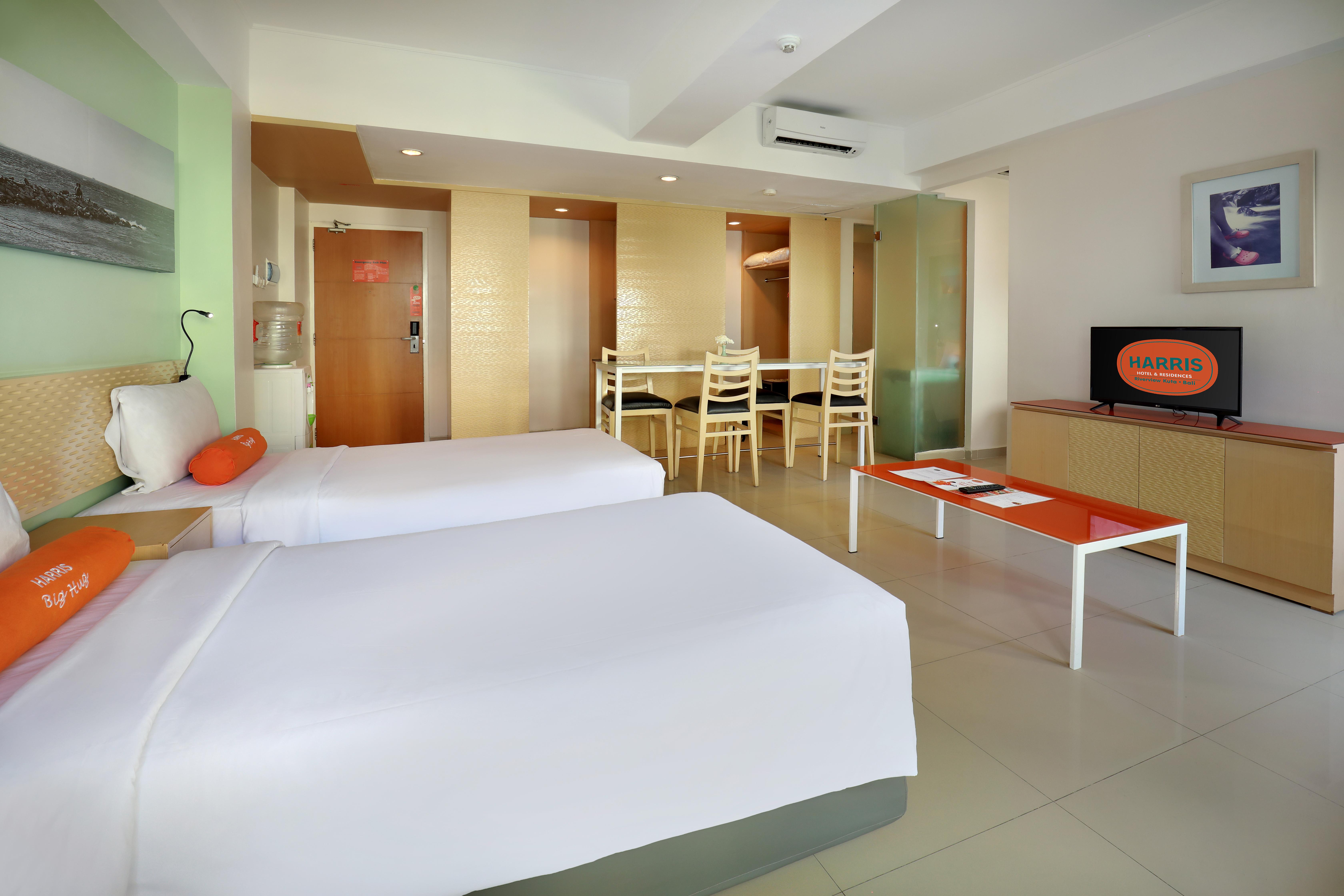 Harris Hotel & Residences Riverview Kuta, Bali 꾸따 외부 사진