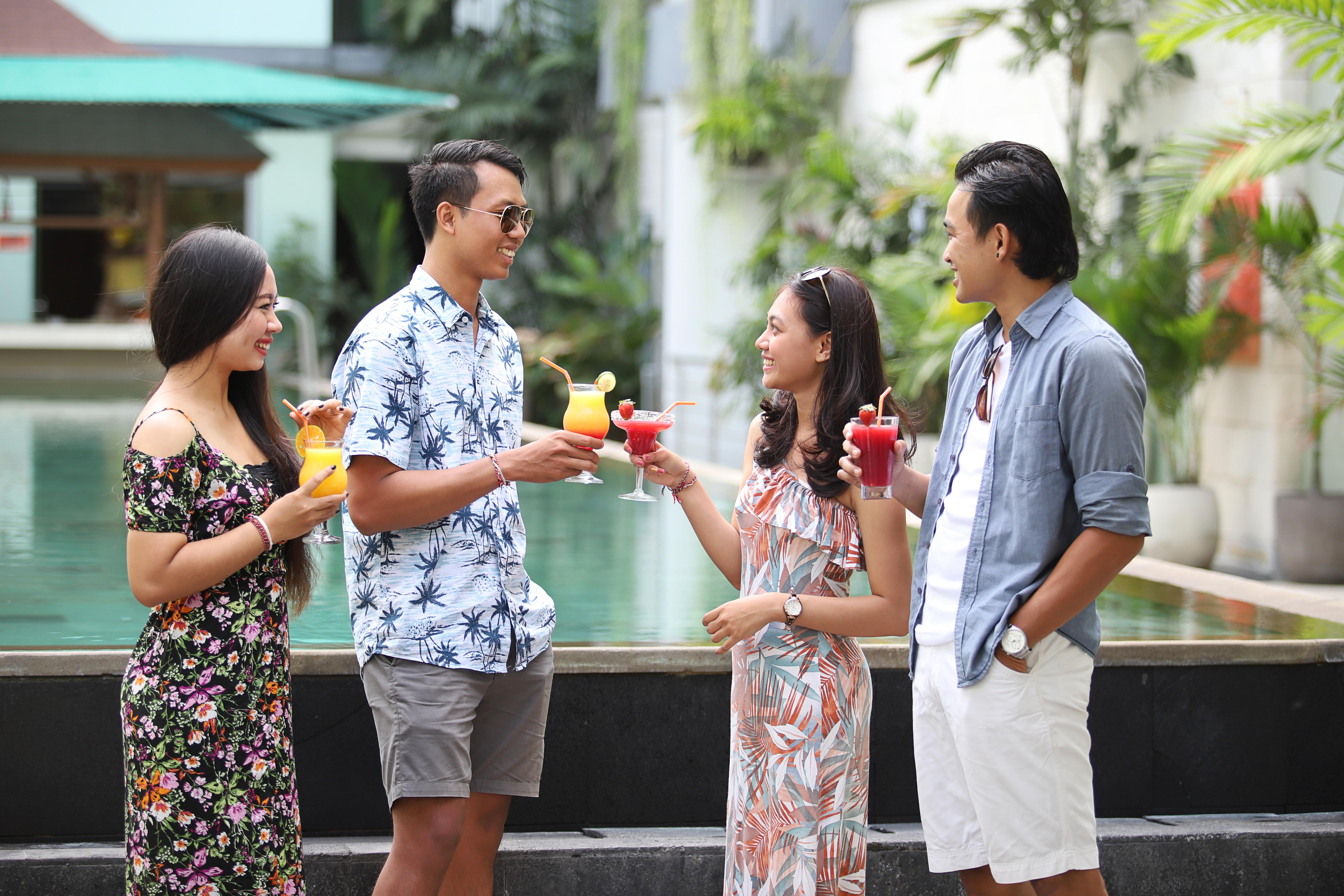 Harris Hotel & Residences Riverview Kuta, Bali 꾸따 외부 사진